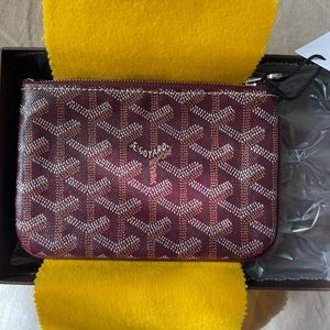 Goyard senat pouch